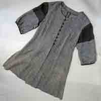 絞りのチュニックドレス