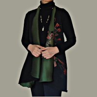 フレアーのロングベスト