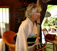 庭に下ろした水彩画展