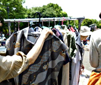 押立のフリーマーケット