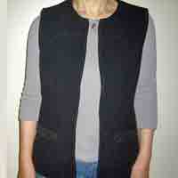 フリースのベスト