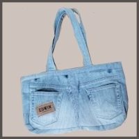 EDWINジーンズでバッグ