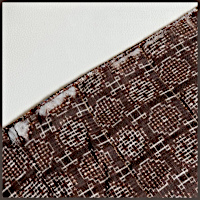 擦り切れた大島紬