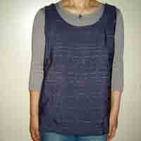 金銀細縞のベスト