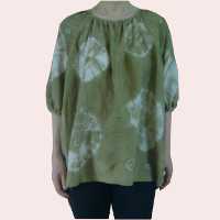 玉ねぎ染めのチュニック