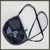 パッチワークのポシェット