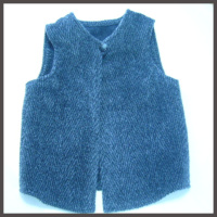 ツイードのスカートからベスト