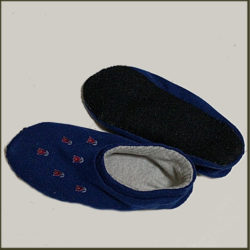 底を直したフットカバー