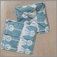 キルティングガーゼのコースターレ